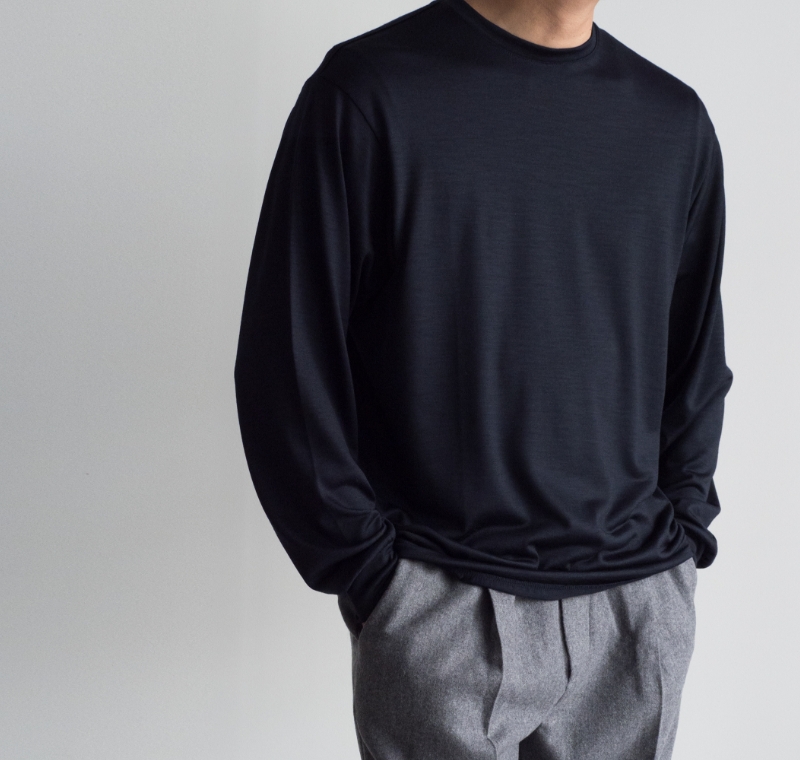 Lequal Super Tight Tension Wool Cut & Sewn Cardigan Image