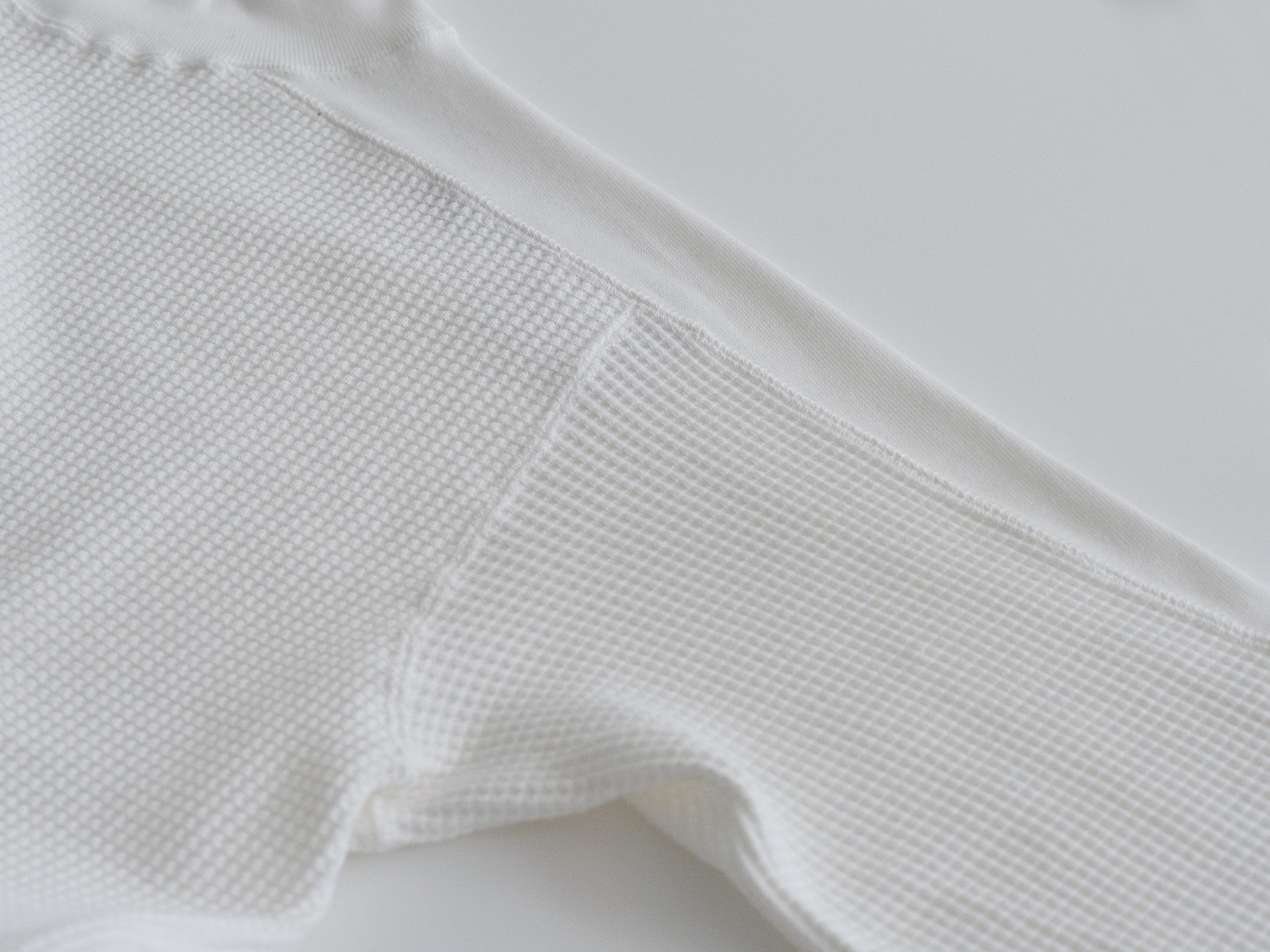 Tight Tension Waffle　Cut & Sewn Image