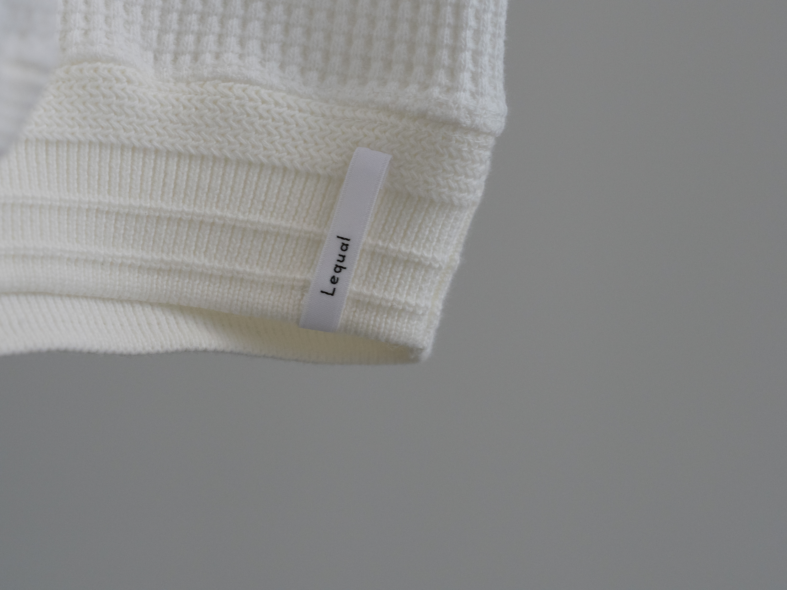 Tight Tension Waffle　Cut & Sewn Image