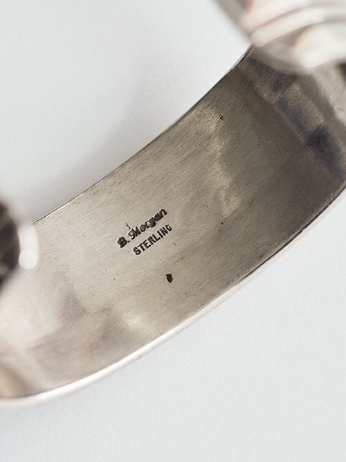 indian jewelry Navajoナバホ族 Bruce Morganバングル SILVER | ITAL