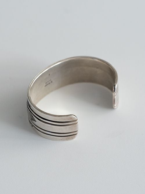 indian jewelry Navajoナバホ族 Bruce Morganバングル SILVER | ITAL indian jewelry Navajoナバホ族 Bruce Morganバングル SILVER | ITAL