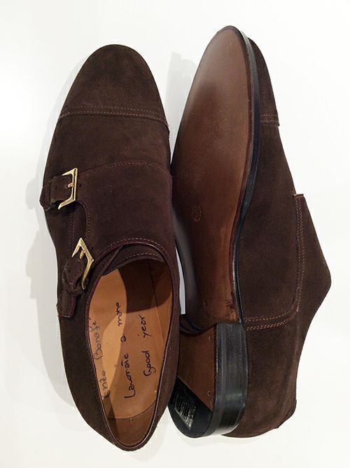 Enzo Bonafeエンツォ ボナフェ ダブルモンクシューズ BROWN | ITAL