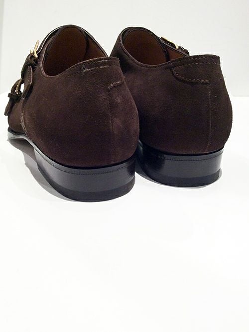 Enzo Bonafeエンツォ ボナフェ ダブルモンクシューズ BROWN | ITAL
