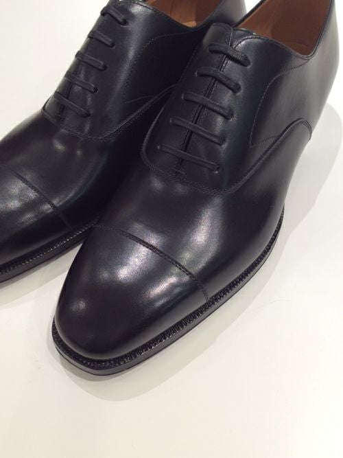 最終値下げ エンツォボナフェ 内羽根 ストレートチップ 黒 UK9.5レザー B.R.ONLINE - Style Web Magazine & Online Shop | ビー・アール