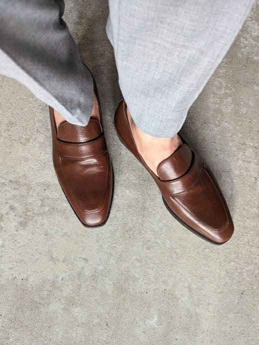 Enzo Bonafeエンツォ ボナフェ ローファー BROWN | ITAL STYLE WEAR