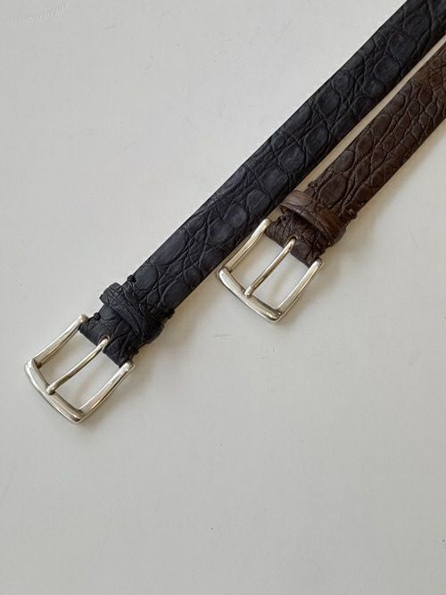 Andrea D'AMICOアンドレアダミコ クロコベルト【全2色】 | ITAL STYLE WEAR