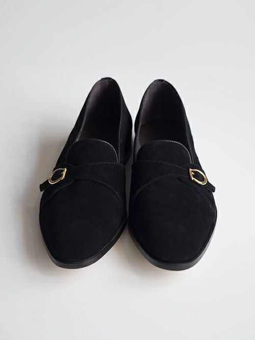 OUTLET】 【SALE】polpetta ポルペッタ モンクスリッポン BLACK | ITAL