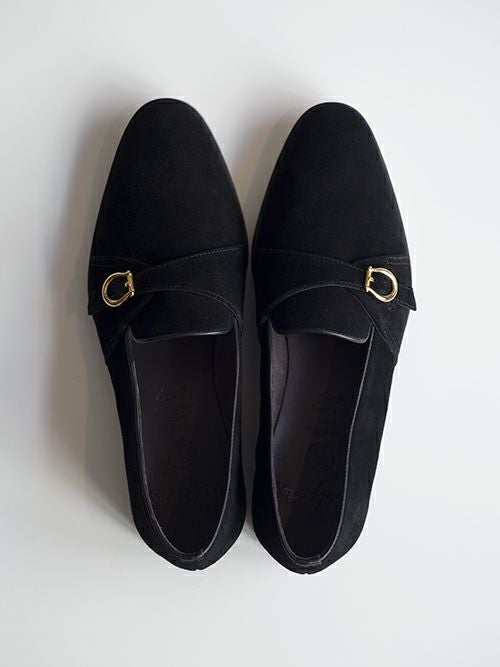 polpetta ポルペッタ モンクスリッポン BLACK | ITAL STYLE WEAR
