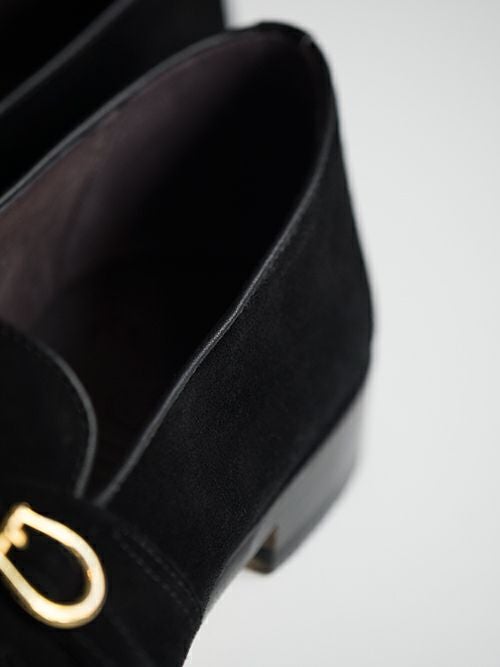 polpetta ポルペッタ モンクスリッポン BLACK | ITAL STYLE WEAR