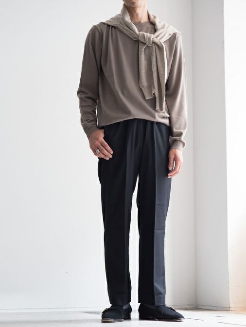 OUTLET】 【SALE】polpetta ポルペッタ モンクスリッポン BLACK | ITAL