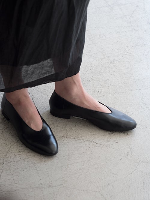 STILMODA スティルモーダ フラットシューズ 7602-A BLACK | ITAL STYLE