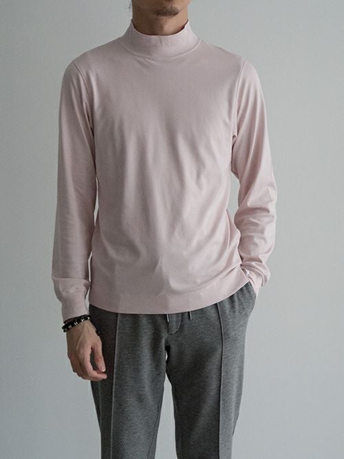OUTLET】 【SALE】Lequal レコル ロングスリーブカットソー モック