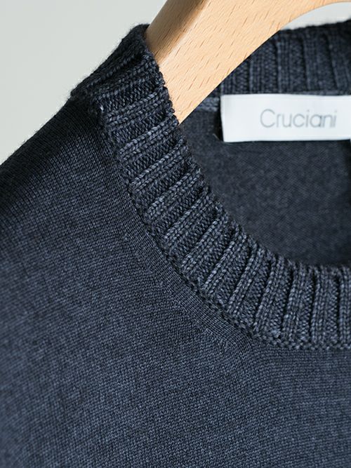Cruciani クルチアーニ クルーネックニット 【全3色】 | ITAL STYLE WEAR