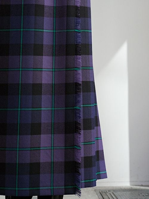 O'Neill チェック柄ラップスカート XS O'NEIL of DUBLIN｜[30％OFF]ロングイージーキルト タータンチェック