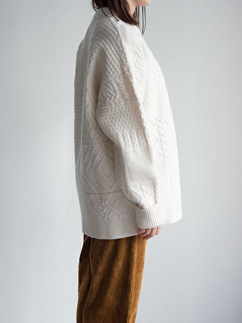 OUTLET】 【SALE】roberto collinaロベルトコリーナ ケーブルニット