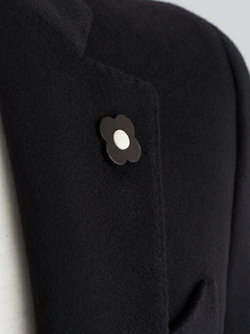 【さすらい紋次郎さま専用】ラルディーニ チェスターコート ネイビー ウール ラルディーニ メンズ コート LARDINI ブランド チェスターコート