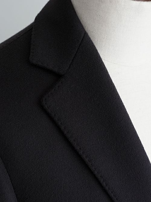 LARDINI ラルディーニ チェスターコート NAVY | ITAL STYLE WEAR