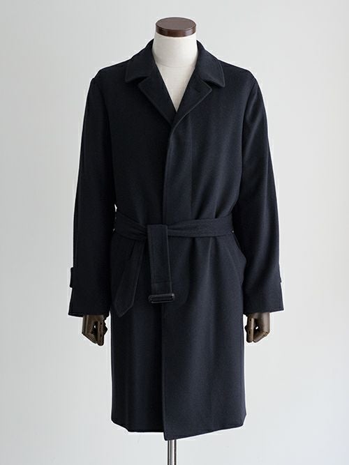 LARDINIネイビー ステンカラーコート LARDINI（ラルディーニ）の「LARDINI / ステンカラーコート（NEW MODEL