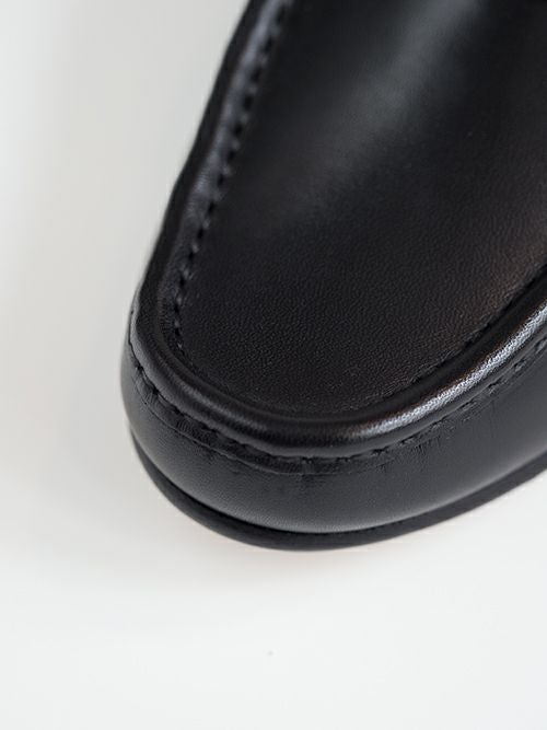 【美品】POLPETTA ポルペッタ ビットローファー 別注品 黒 40.5 polpetta ポルペッタ ビットローファー BLACK | ITAL STYLE WEAR