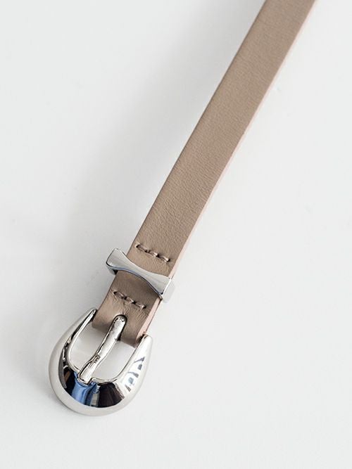 OUTLET】 【SALE】MAISON BOINET メゾンボワネ レザーベルト 【全2色