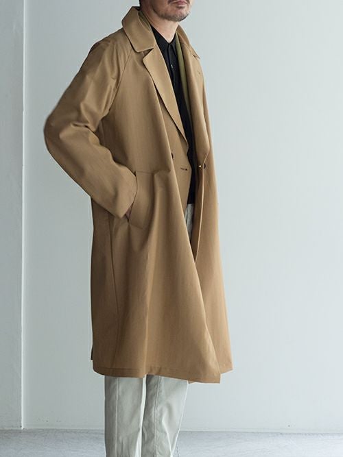 Hevo イーヴォ ベルテッドコート BRINDISI CAMEL | ITAL STYLE WEAR