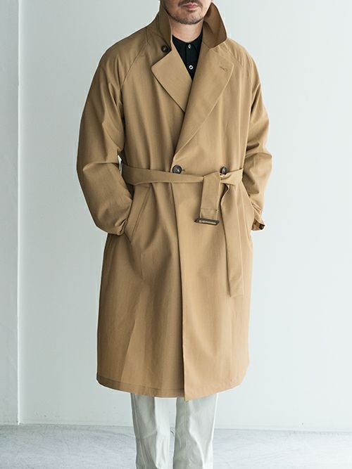 Hevo イーヴォ ベルテッドコート BRINDISI CAMEL | ITAL STYLE WEAR
