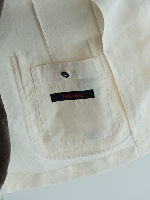 OUTLET】 在庫一掃 60%OFF【SALE】 The GIGIザ・ジジ リネンジャケット