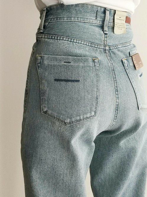 YANUK ヤヌーク パンツ LEA ボーイズストレート TVS(BLUE) | ITAL YANUK ヤヌーク パンツ LEA ボーイズストレート TVS(BLUE) | ITAL