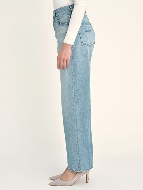 YANUK ヤヌーク パンツ LEA ボーイズストレート TVS(BLUE) | ITAL