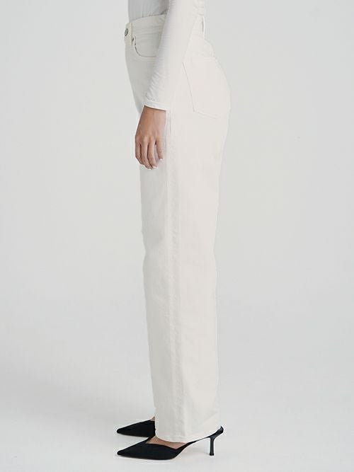 YANUKヤヌーク パンツ LEAボーイスストレート WHS(WHITE)57131238 YANUKヤヌーク パンツ LEAボーイスストレート WHS(WHITE)57131238