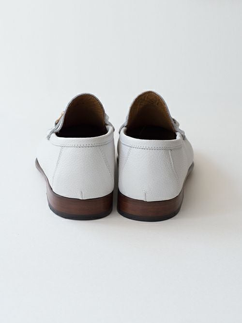 IL Mocassinoイルモカシーノ ビットローファー WHITE | ITAL STYLE WEAR