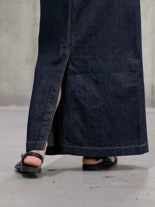 YANUKヤヌーク デニムスカート OWI(NAVY) | ITAL STYLE WEAR