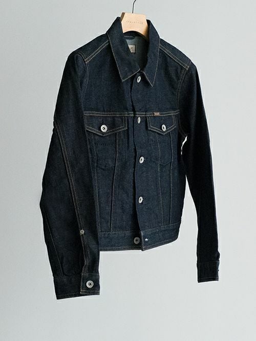YANUKヤヌーク GジャンADELE ワンウォッシュOWI(NAVY) | ITAL STYLE WEAR