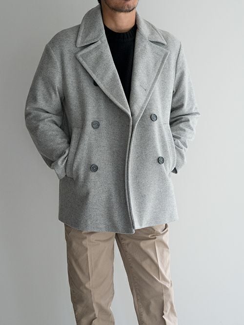 Hevo ピーコート チャコールグレー Hevo Trani ピーコート | グレー | FARFETCH JP