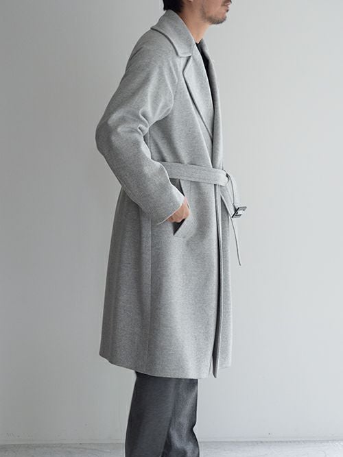 Hevo イーヴォ ベルテッドコート BRINDISI L.GRAY | ITAL STYLE WEAR