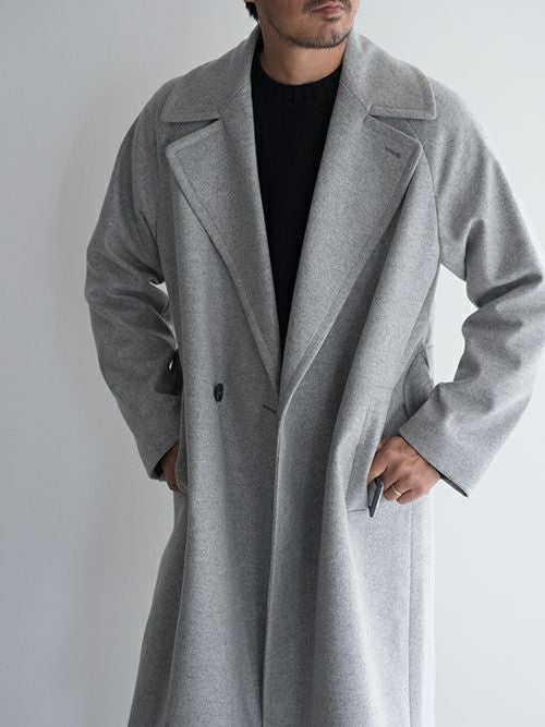 Hevo イーヴォ ベルテッドコート BRINDISI L.GRAY | ITAL STYLE WEAR