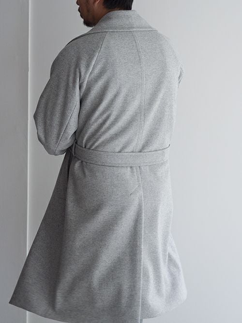 Hevo イーヴォ ベルテッドコート BRINDISI L.GRAY | ITAL STYLE WEAR