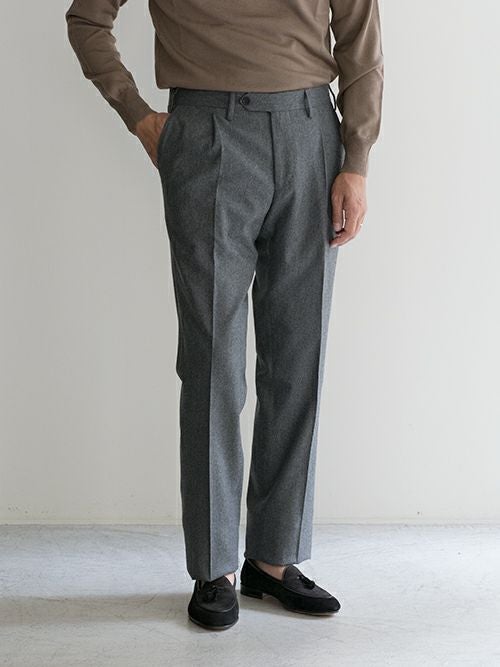 GERMANO ジェルマーノ ウールスラックス NEW CLASSIC GRAY | ITAL