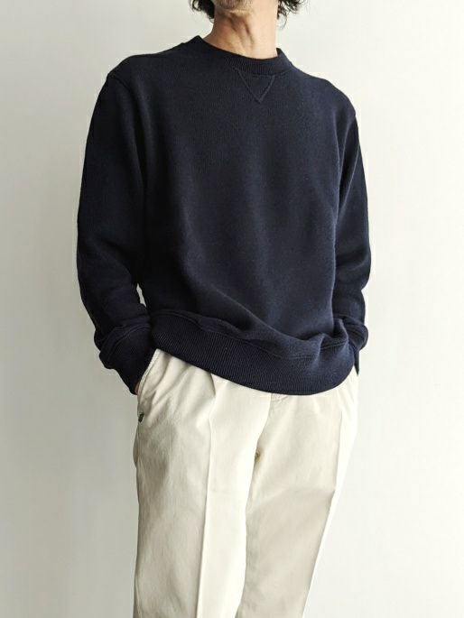 NOMIAMO ノミアモ クルーネックニット NAVY | ITAL STYLE WEAR NOMIAMO ノミアモ クルーネックニット NAVY | ITAL STYLE WEAR
