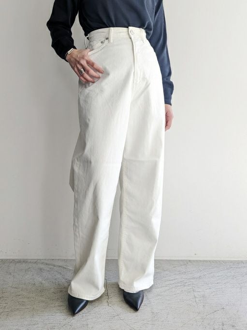 SALE】YANUK ヤヌーク ホワイトデニムパンツ JOAN AWH(WHITE)57134228