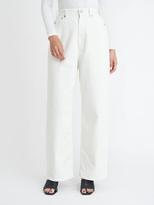 SALE】YANUK ヤヌーク ホワイトデニムパンツ JOAN AWH(WHITE)57134228
