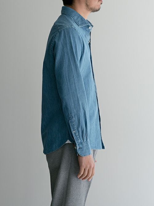 Giannetto ジャンネット デニムシャツ BLUE | ITAL STYLE WEAR
