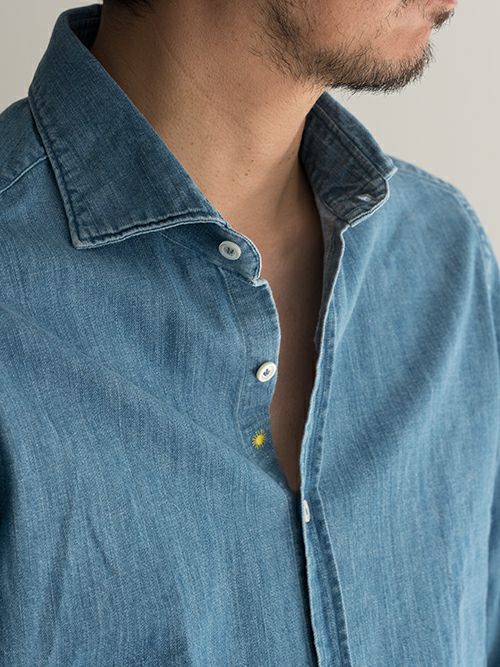 Giannetto ジャンネット デニムシャツ BLUE | ITAL STYLE WEAR