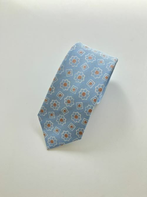 ERRICO FORMICOLAエリコ フォルミコラ コットンシルクネクタイ NAVY