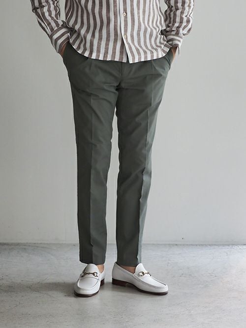 OUTLET】 【SALE】40WEFT フォーティーウェフト コットンテーパード
