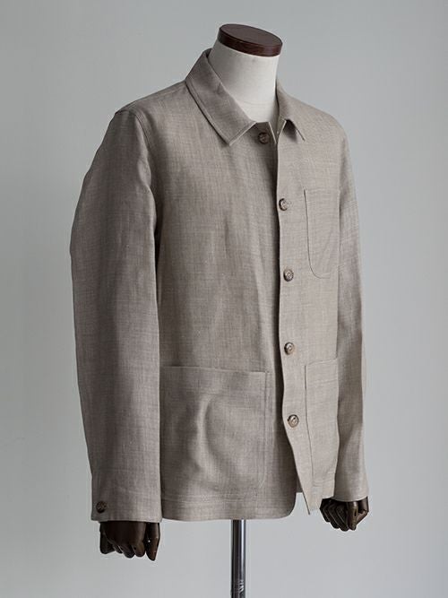 アルテア　ジャケット　イタリア OUTLET】 在庫一掃 40%OFF【SALE】ALTEA アルテア ウールリネン シャツ