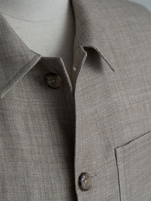 OUTLET】 在庫一掃 40%OFF【SALE】ALTEA アルテア ウールリネン シャツ