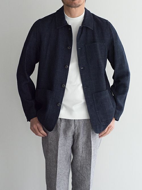 OUTLET】 在庫一掃 40%OFF【SALE】ALTEA アルテア ウールリネン シャツ