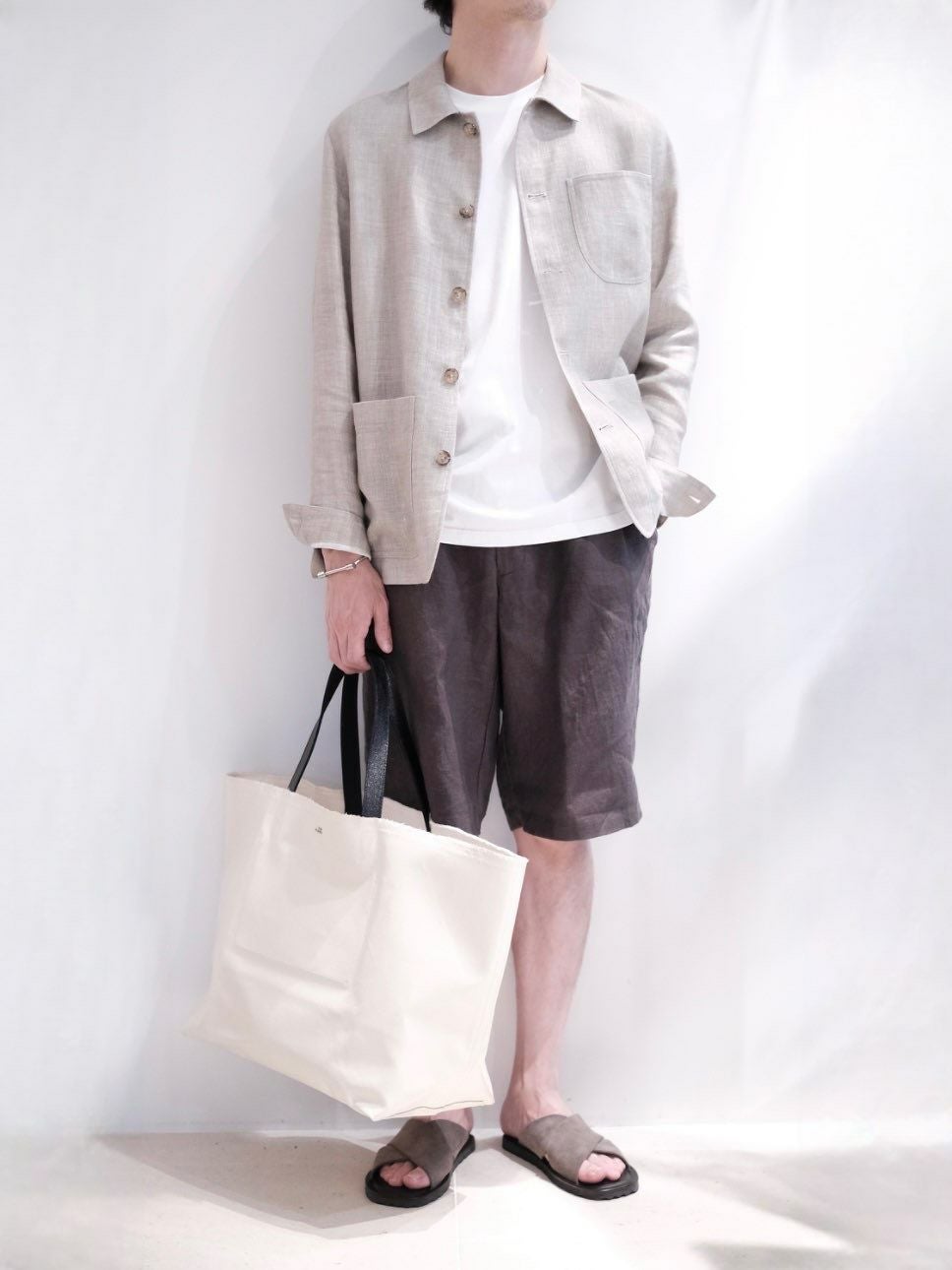 OUTLET】 在庫一掃 40%OFF【SALE】ALTEA アルテア ウールリネン シャツ