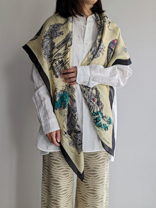 manipuri コットン・シルクスカーフ コットンシルクストール – manipuri